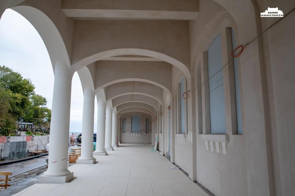 Lucrările de restaurare a Cazinoului din Constanța, aproape gata. Când va fi inaugurată emblema litoralului românesc 870240