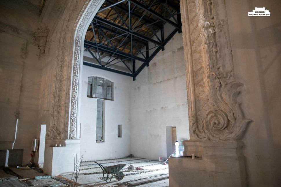 Lucrările de restaurare a Cazinoului din Constanța, aproape gata. Când va fi inaugurată emblema litoralului românesc 870241