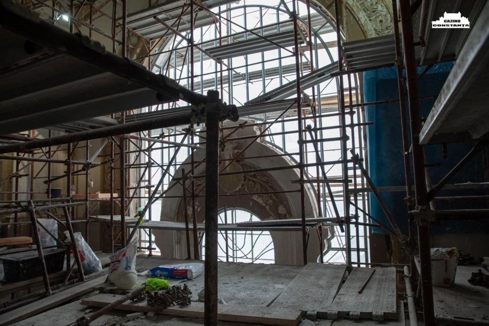 Lucrările de restaurare a Cazinoului din Constanța, aproape gata. Când va fi inaugurată emblema litoralului românesc 870242