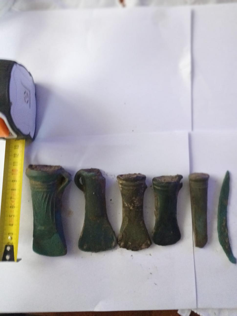 Comoara veche de 3.000 de ani descoperită într-o pădure din Bihor 870416