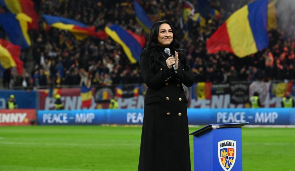 Câți bani a primit Andra după ce a cântat Imnul Național la meciul România-Elveția: "Răspund cu cea mai mare plăcere"