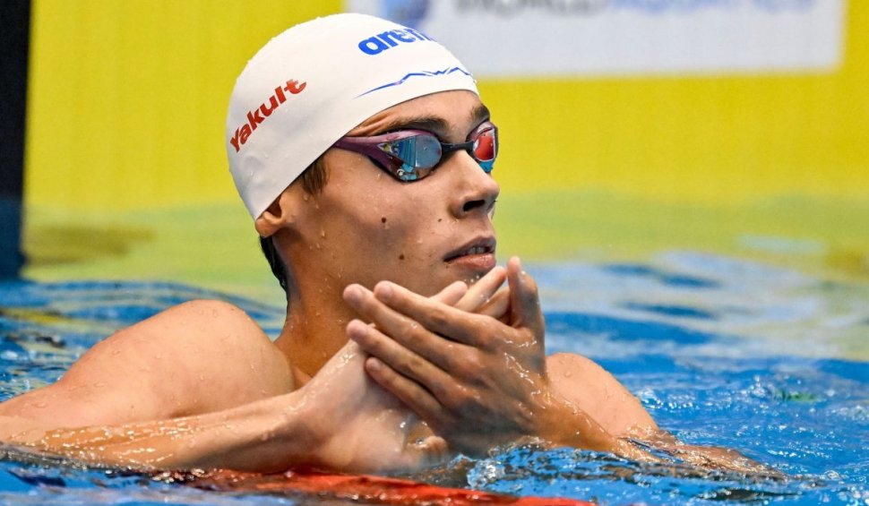 Campionatele Europene de înot în bazin scurt 2023 de la Otopeni, la care participă şi David Popovici, se văd în AntenaPLAY