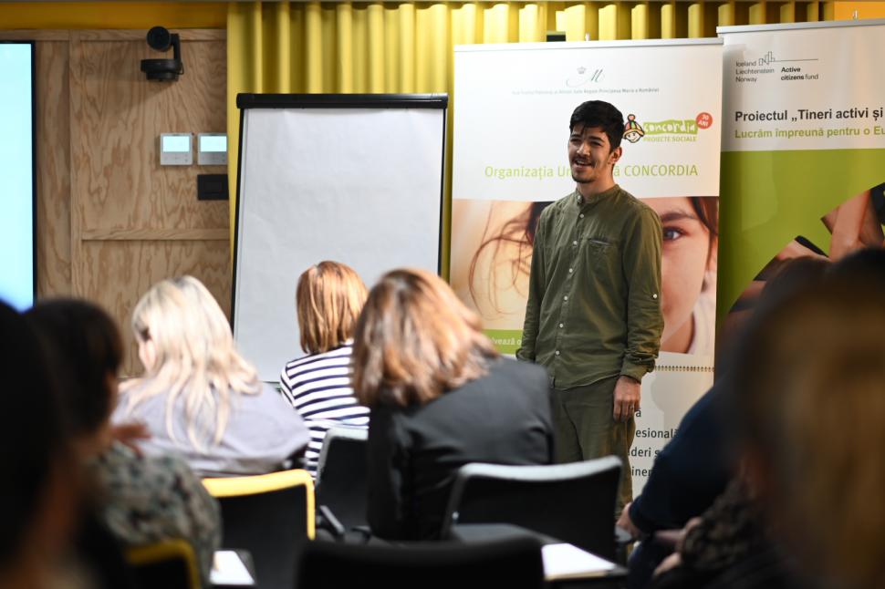 Comunicat de presă: 172 tineri din grupuri vulnerabile social au fost sprijiniți în integrarea lor socială prin programul Active Citizens Fund România 871196