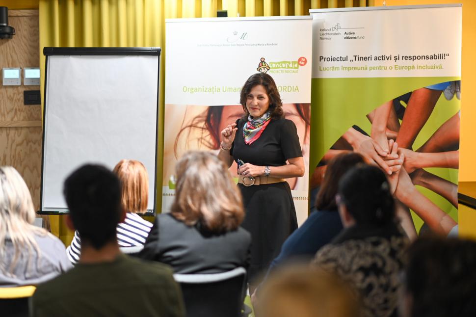 Comunicat de presă: 172 tineri din grupuri vulnerabile social au fost sprijiniți în integrarea lor socială prin programul Active Citizens Fund România 871203