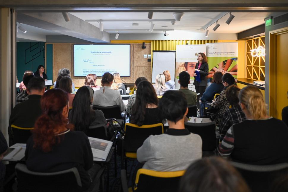 Comunicat de presă: 172 tineri din grupuri vulnerabile social au fost sprijiniți în integrarea lor socială prin programul Active Citizens Fund România 871205