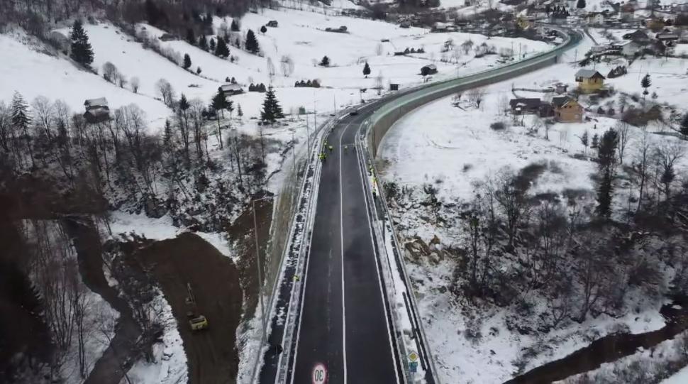 Cel mai lung pod arc din România a fost deschis circulației: ”Proiectat și fabricat în țară. Este un alt drum spectaculos care merita văzut” 871997