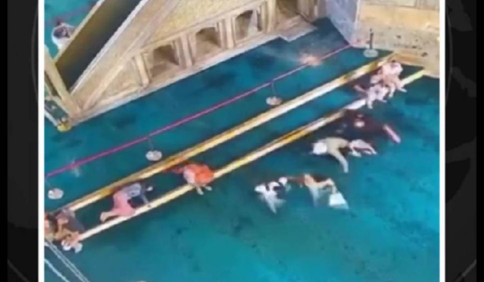 Scene cutremurătoare în Istanbul! Hagia Sofia riscă să se prăbușească 872133