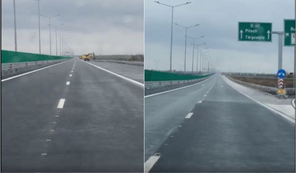 Surse CNAIR: Primii kilometri din Autostrada Bucureștiului A0 vor fi dați în trafic miercuri 