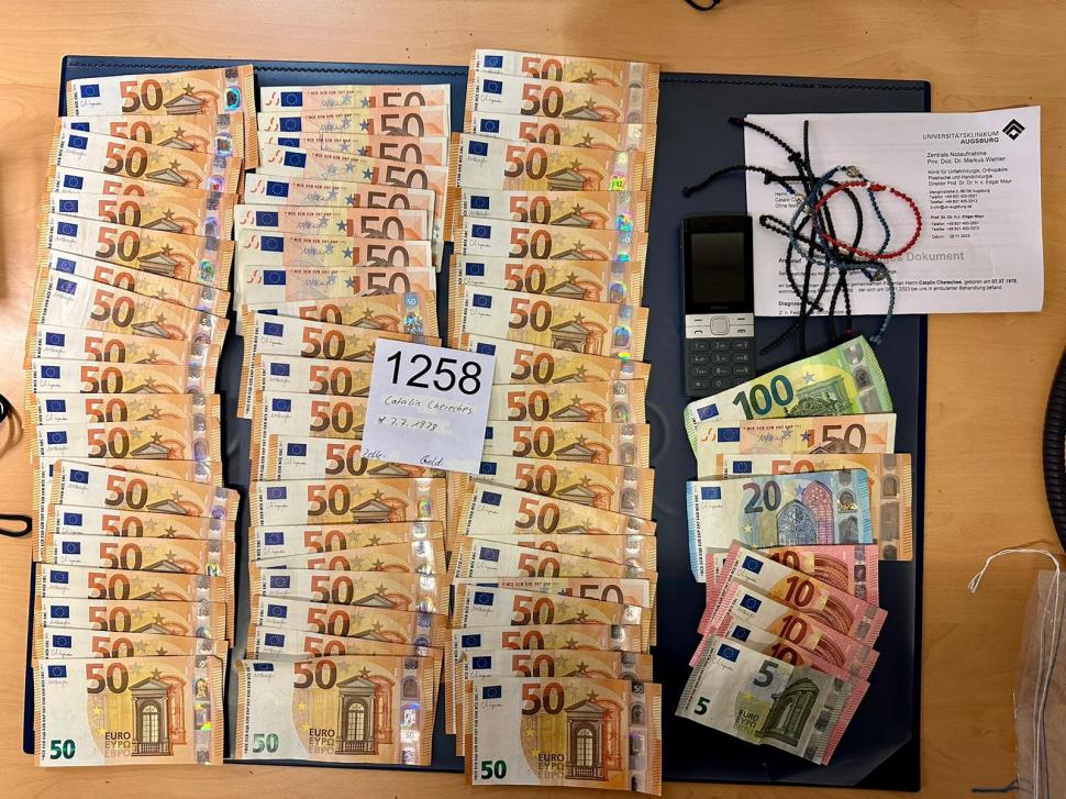 Cătălin Cherecheș avea la el mii de euro, dar şi o carte de identitate din Italia atunci când a fost prins la Augsburg 872294