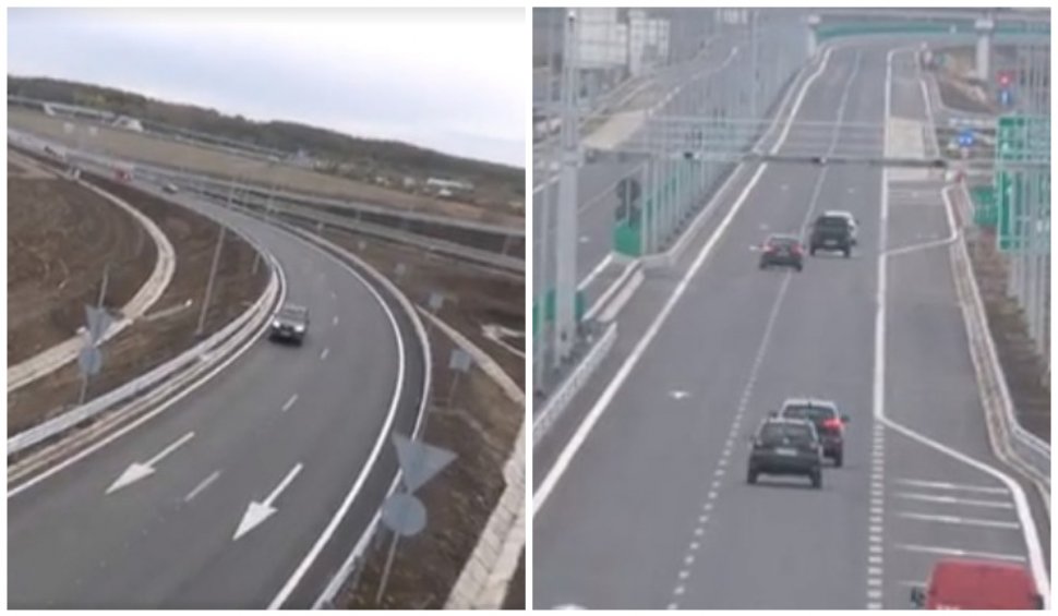 Primii kilometri ai Autostrăzii Bucureștiului (A0) s-au deschis. Ministrul Transporturilor a publicat primele imagini de la inaugurare