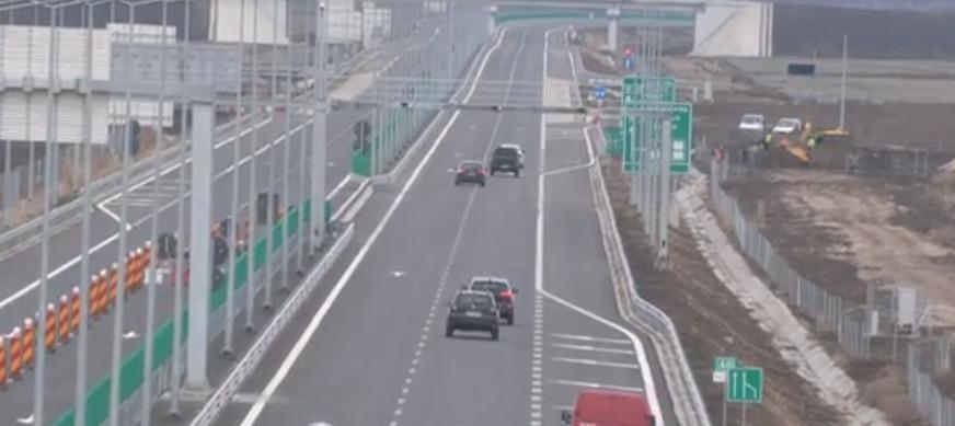 Primii kilometri ai Autostrăzii Bucureștiului (A0) s-au deschis. Ministrul Transporturilor a publicat primele imagini de la inaugurare 872348