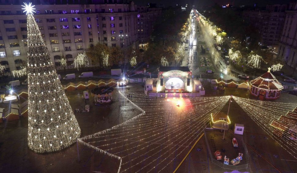 Primul târg de Crăciun din Bucureşti se deschide, astăzi, în Parcul Drumul Taberei
