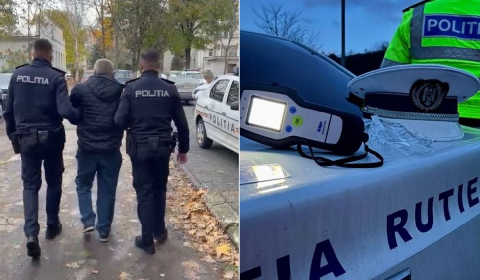 Şofer din Craiova, cu permisul suspendat, prins de poliţişti cu o alcoolemie de 3,33 mg/l alcool pur în sânge