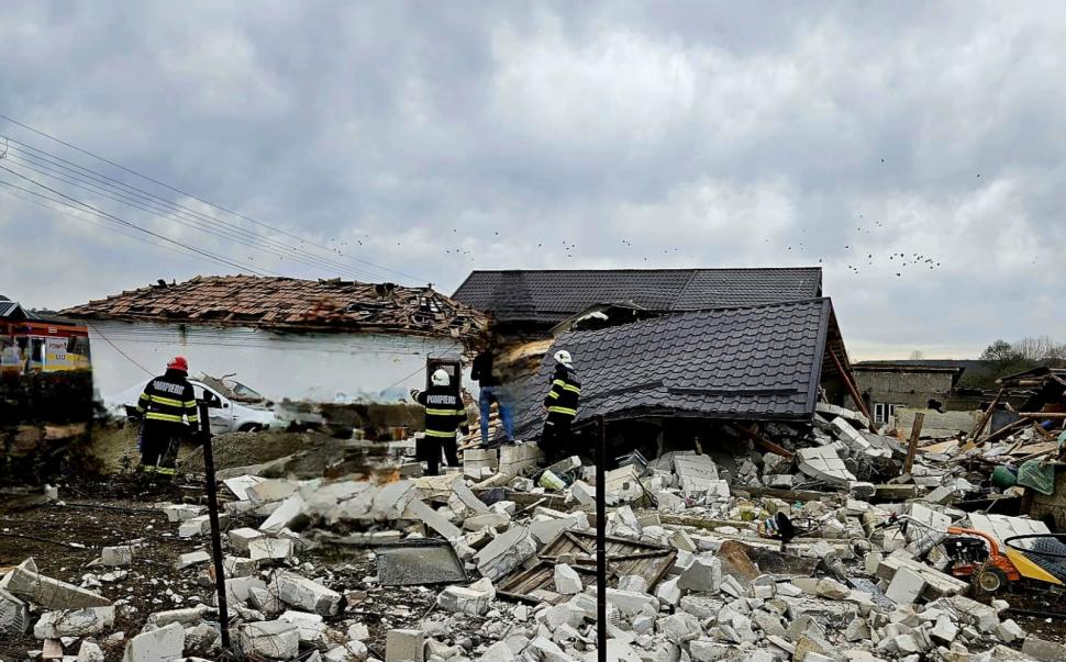 Explozie la o centrală termică din județul Olt. O persoana a murit, iar alta este prinsă sub dărâmături 872807