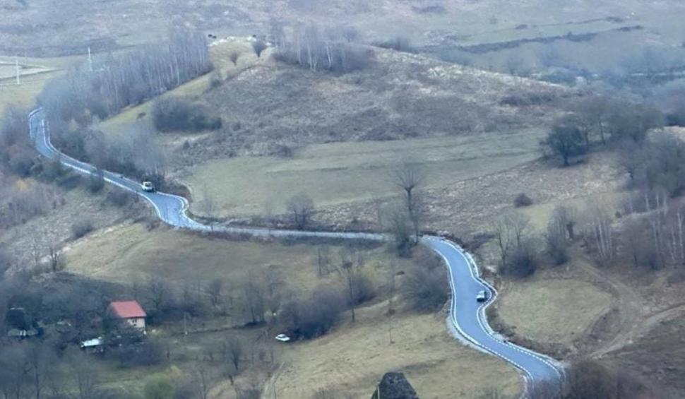 Primele imagini cu Transapuseana, mult aşteptatul drum peste Munţii Moţilor | Pe 15 decembrie se inaugurează tronsonul 1 872946