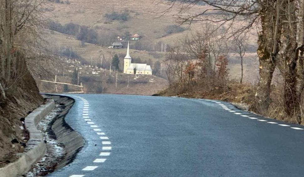 Primele imagini cu Transapuseana, mult aşteptatul drum peste Munţii Moţilor | Pe 15 decembrie se inaugurează tronsonul 1 872947