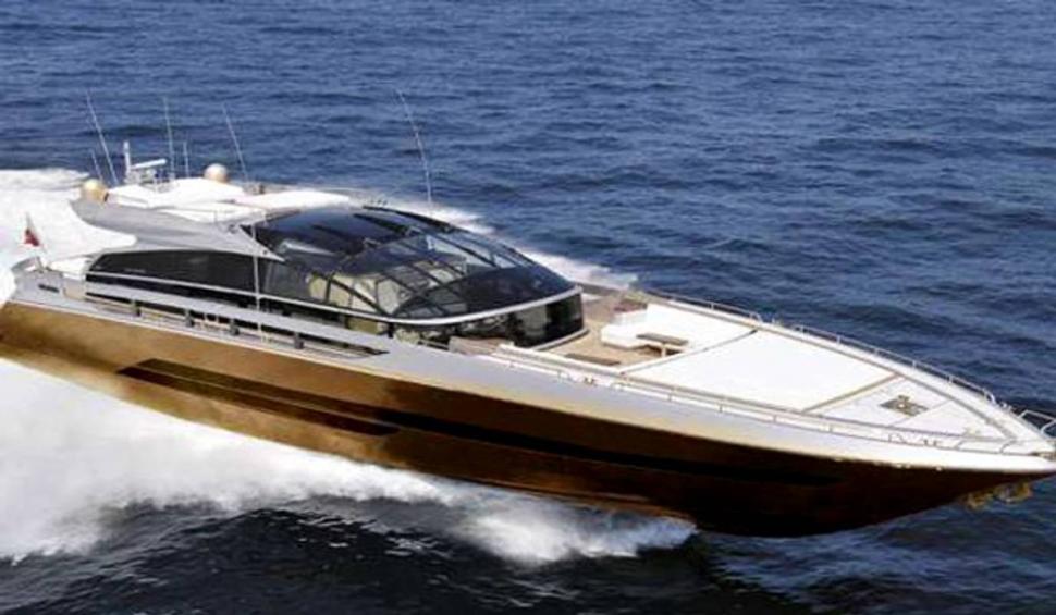 Cum arată "cel mai scump superiaht din lume“, în valoare de 4,2 miliarde de euro. Este acoperit în aur și os de T-rex 872904