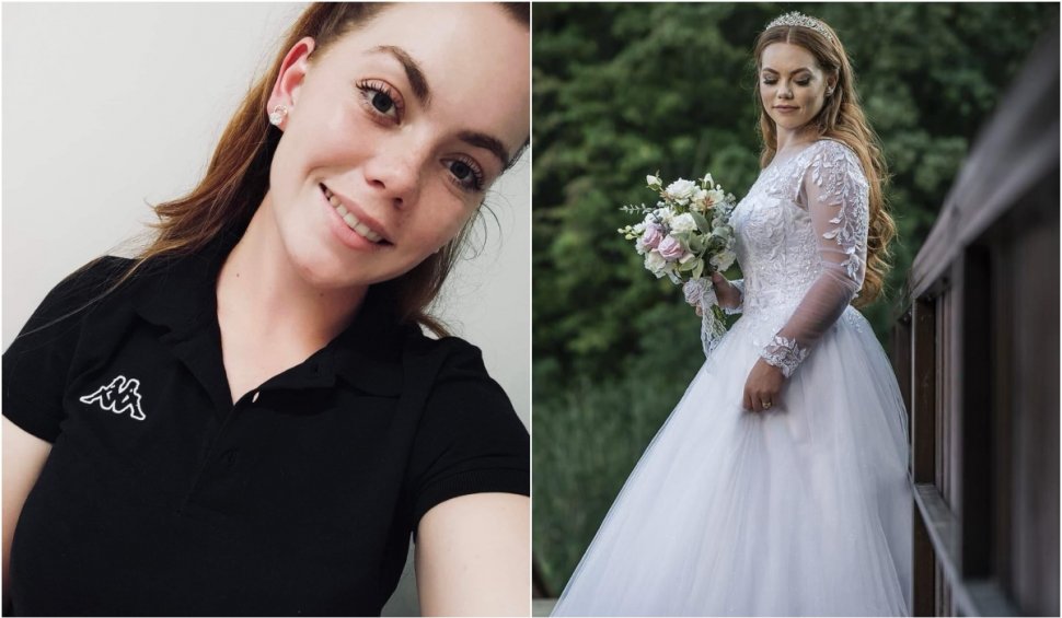 Ea este Lavinia Burcă, o tânără de 24 de ani, care a murit într-un accident cumplit, în județul Suceava. Soțul său, Ionuț, cu care s-a căsătorit recent, se află în stare gravă la spital