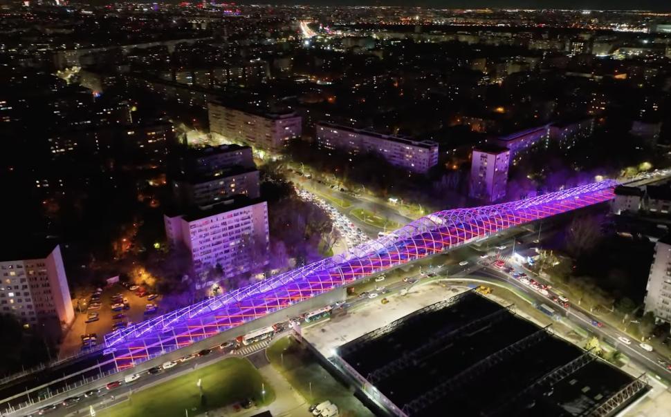 Pasaj nou, deschis într-una din cele mai aglomerate intersecții din București: "Va fi pietonal timp de câteva ore" 873033