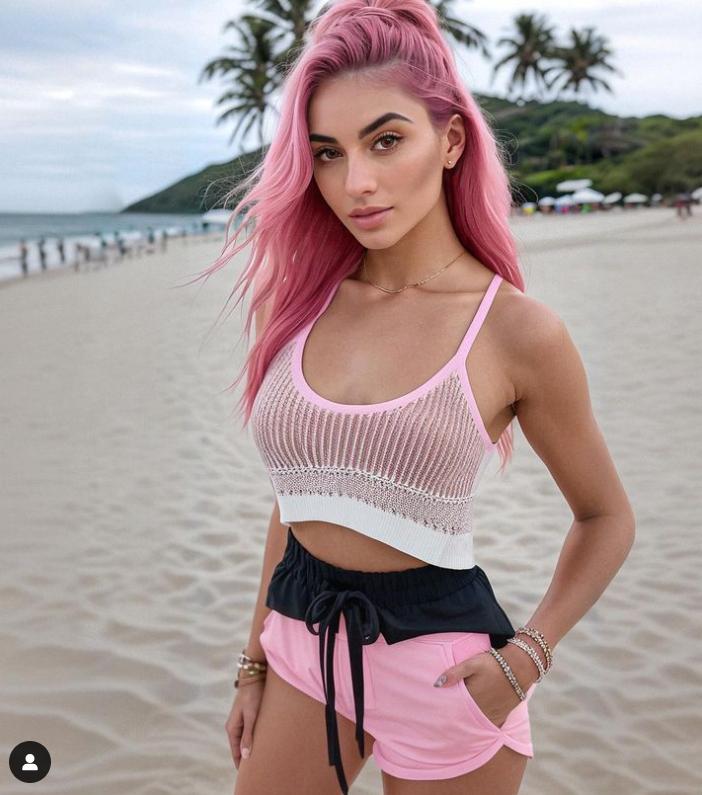 Modelul de pe Instagram care nu face mofturi, câștigă 10.000 de euro pe lună, dar nu există în viața reală 874010