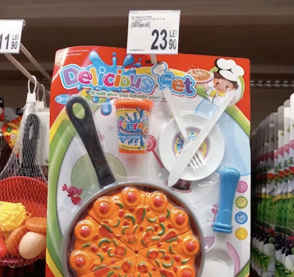 Jucării periculoase, retrase de la vânzare dintr-un magazin din Brăila. Hipermarketul s-a ales cu o amendă usturătoare 874121