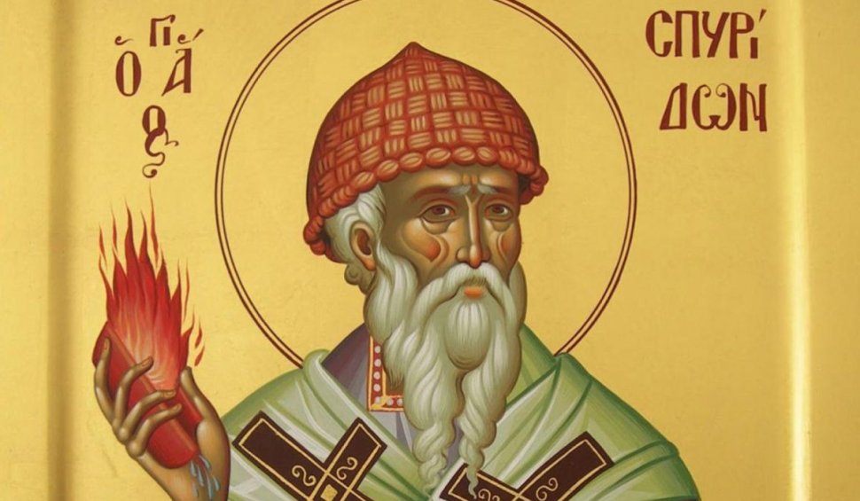 Calendar ortodox 12 decembrie 2023. Sărbătoare cu cruce neagră de Sfântul Spiridon