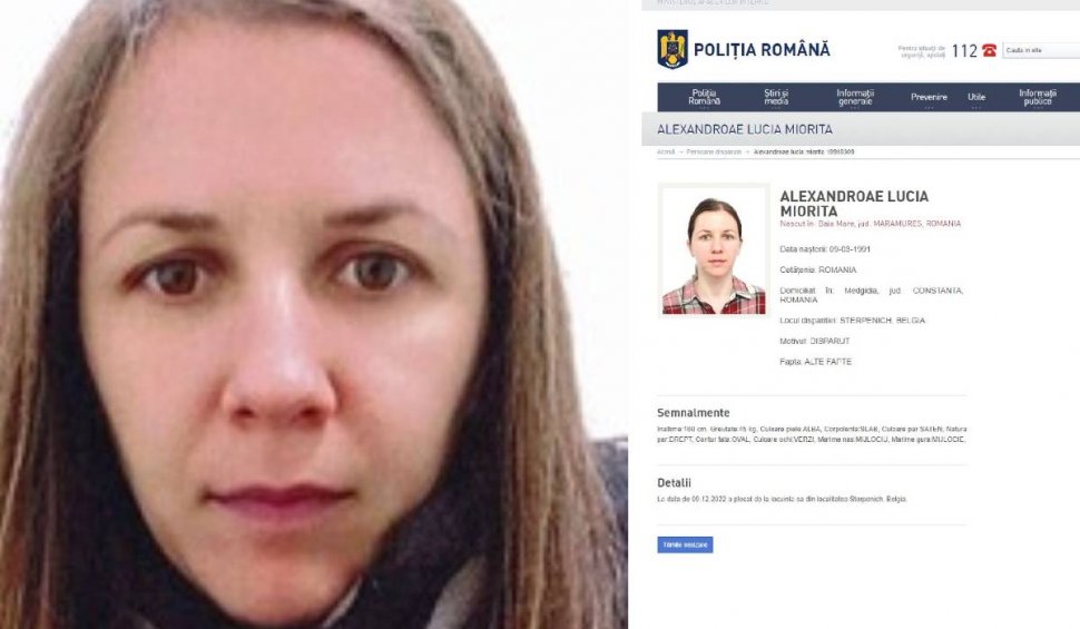 O româncă dispărută și o anchetă în patru state. Mama femeii: ”Fata mi s-a plâns că el o va omorî. Și va fi mai șmecher decât Cioacă”