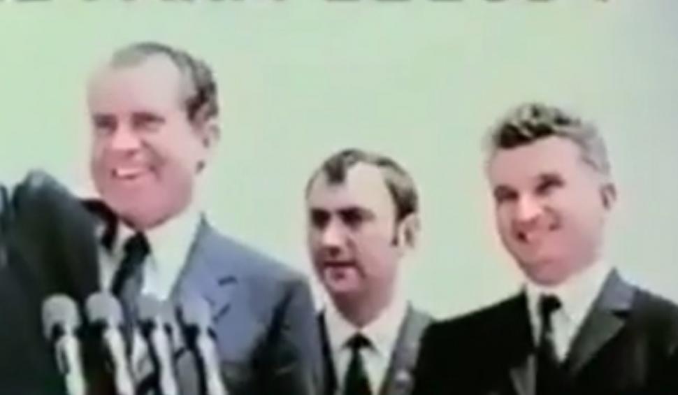 Imagini de colecţie cu dictatorul Nicolae Ceauşescu | Prima vizită a unui preşedinte SUA într-o ţară socialistă 874785