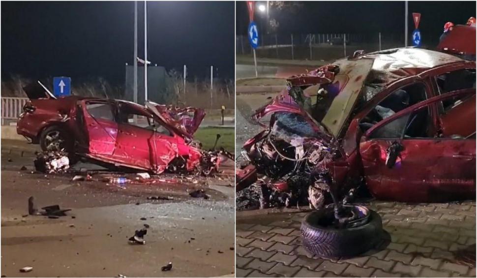 Controverse în cazul salvamarului care a intrat cu 170 de km/h într-un sens giratoriu din Constanţa 874908