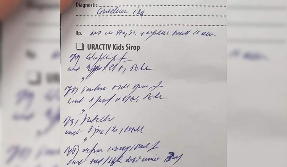 ”Puteți să descifrați această rețetă?” | O farmacistă din Craiova a cerut ajutorul pe internet, pe un grup de medici, și a stârnit zeci de reacții 875091