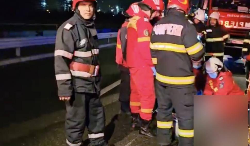 Accident grav pe Șoseaua Petricani din București. Un pieton a fost lovit de un autobuz STB 875464