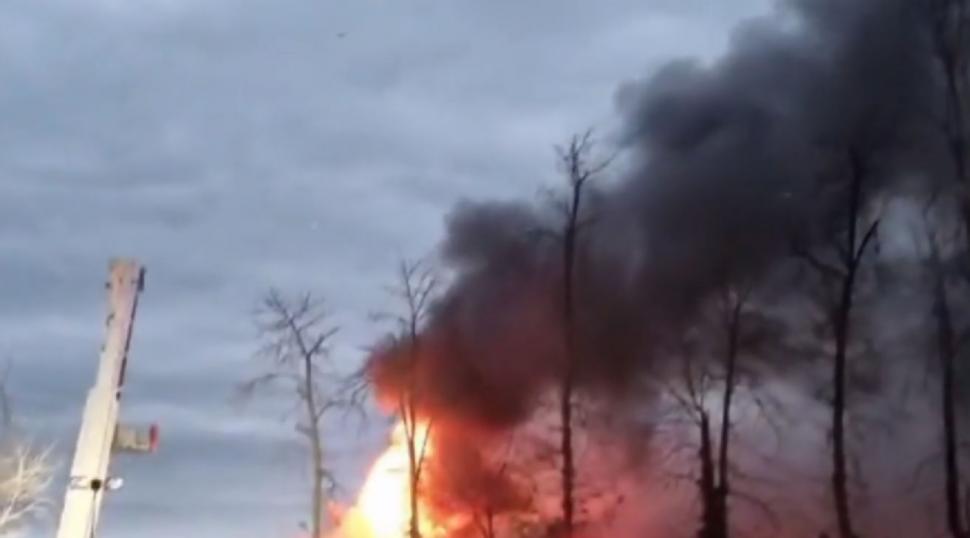 Incendiu puternic la restaurantul Taverna Racilor din Snagov. 13 persoane aflate în clădire s-au autoevacuat 875495