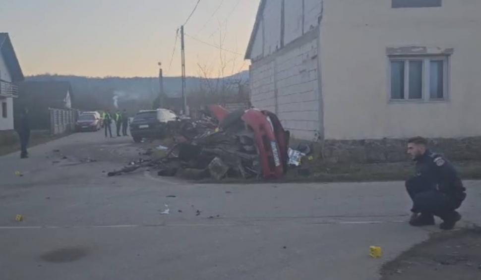 Soț și soție, morți într-un accident cumplit, înainte de Sărbători, în Caransebeș 876565
