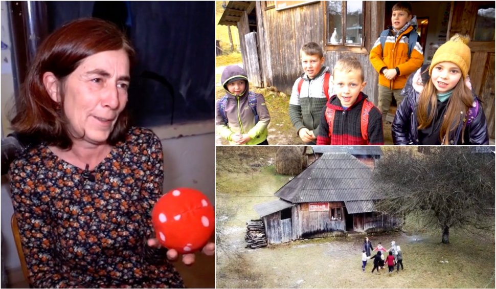 O învățătoare parcurge 7 kilometri pe jos până la cea mai mică școală din România. Doar 7 copii cu drag de carte învață acolo | Faci bine României