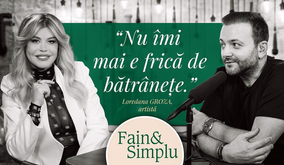 Podcast Fain și Simplu, episodsurpriză cu Loredana Groza