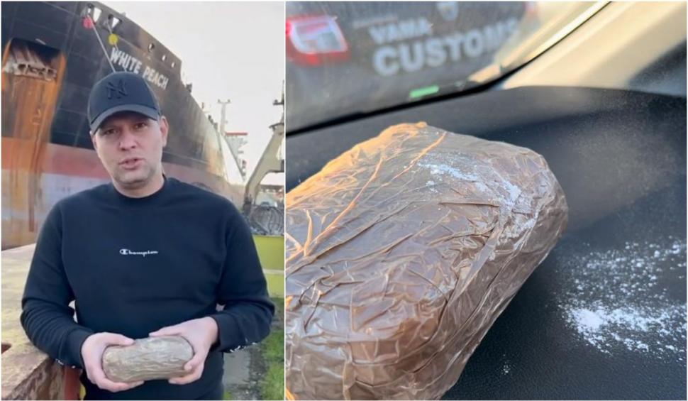 Poliția Română, postare acidă pe Facebook, după experimentul făcut Cosmin Andreica în Portul Constanța: ”Vă prezentăm o fotografie cu un cozonac ce ar fi putut fi făcut de liderul Sindicatului Europol” 876739