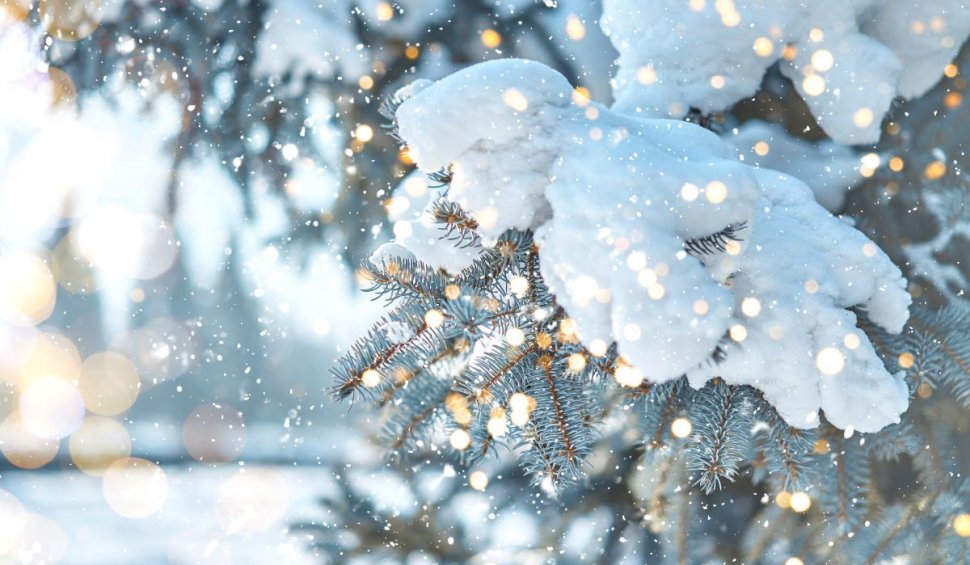 Cod portocaliu și galben de ploi, ninsori și viscol! 29 de județe vizate de avertizările meteo ANM | Zonele în care ninge de Crăciun