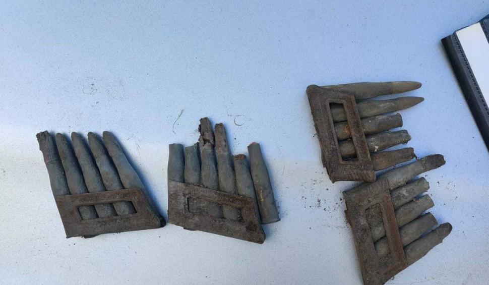 Muniție din al Doilea Război Mondial, găsită în timpul renovării unei case din Satu Mare 877696