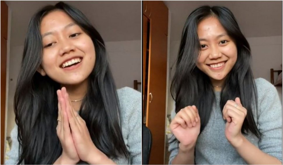 ”Iubesc România”. Maria, o studentă din Indonezia la Iași, a impresionat internetul: cântă colinde în limba română și promovează sistemul educațional 