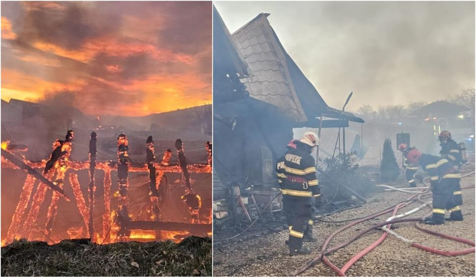 Surse: Ipoteza poliţiştilor în cazul incendiului de la Ferma Dacilor, din Tohani. Şapte oameni au murit în tragedie 877619