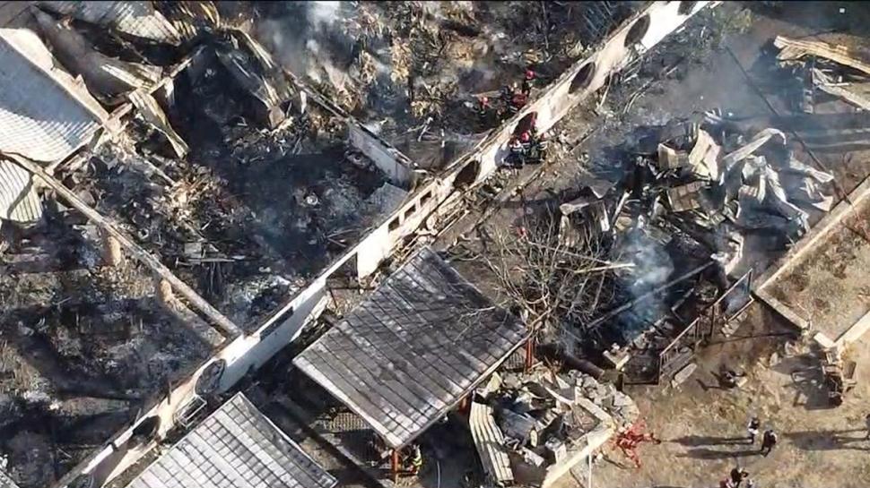 Surse: Ipoteza poliţiştilor în cazul incendiului de la Ferma Dacilor, din Tohani. Şapte oameni au murit în tragedie 877631