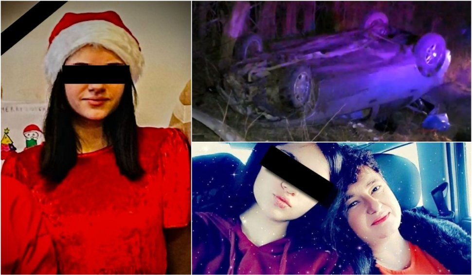 Andrada Rosalinda, tânăra de 16 ani, care a murit în accidentul produs în Ajunul Crăciunului, în comuna Bălăcița, a fost condusă pe ultimul drum 