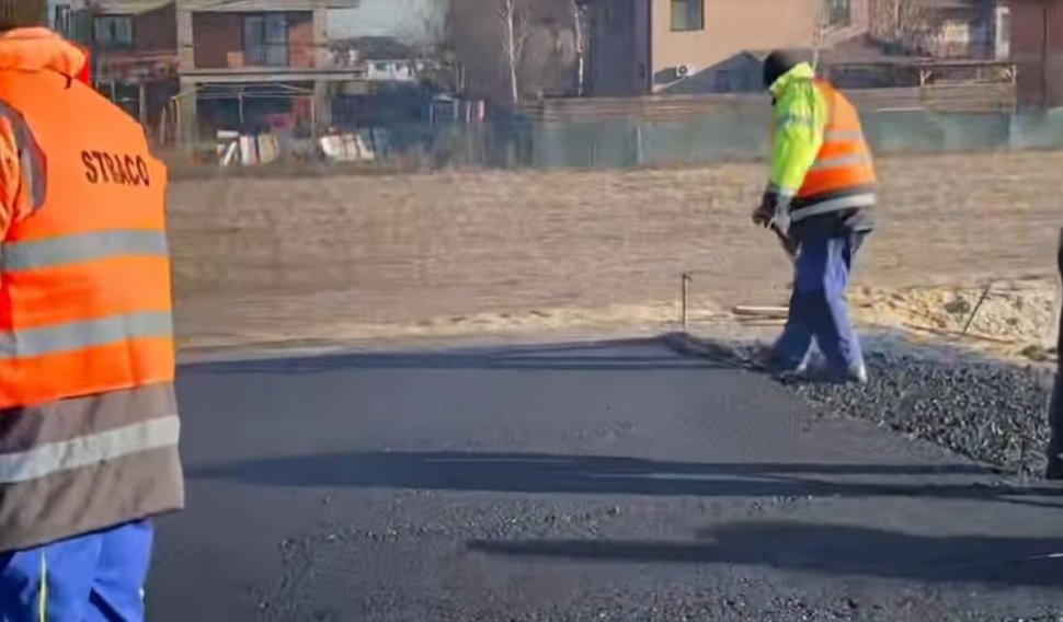 Irinel Scrioşteanu: ”S-a aşternut primul strat de asfalt pe un sector din lotul 3 Sud de la Autostrada Bucureștiului A0”
