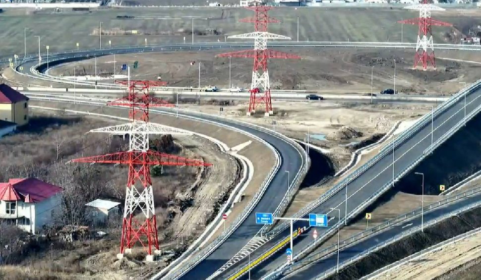 S-a deschis circulația pe încă o porțiune a Autostrăzii de Centură București. Anunțul ministrului Transporturilor