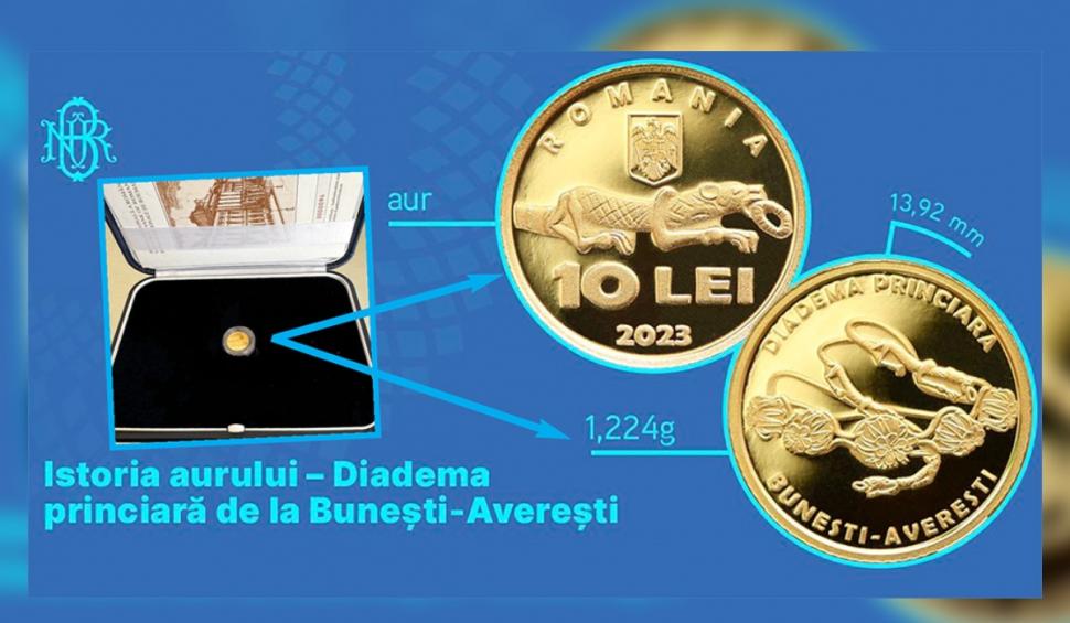 Comuna din România care a primit drept omagiu o monedă de aur de la BNR 878486