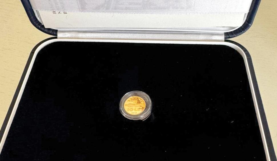 Comuna din România care a primit drept omagiu o monedă de aur de la BNR 878487