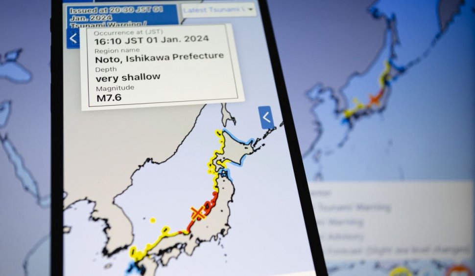 Toate avertizările de tsunami din Japonia au fost retrogradate