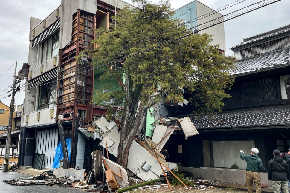 Bilanțul cutremurului din Japonia a ajuns la 73 de morți