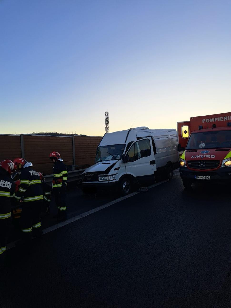 Accident cu opt victime pe Centura Sibiului! Trafic blocat complet, Planul Roșu a fost activat 879037