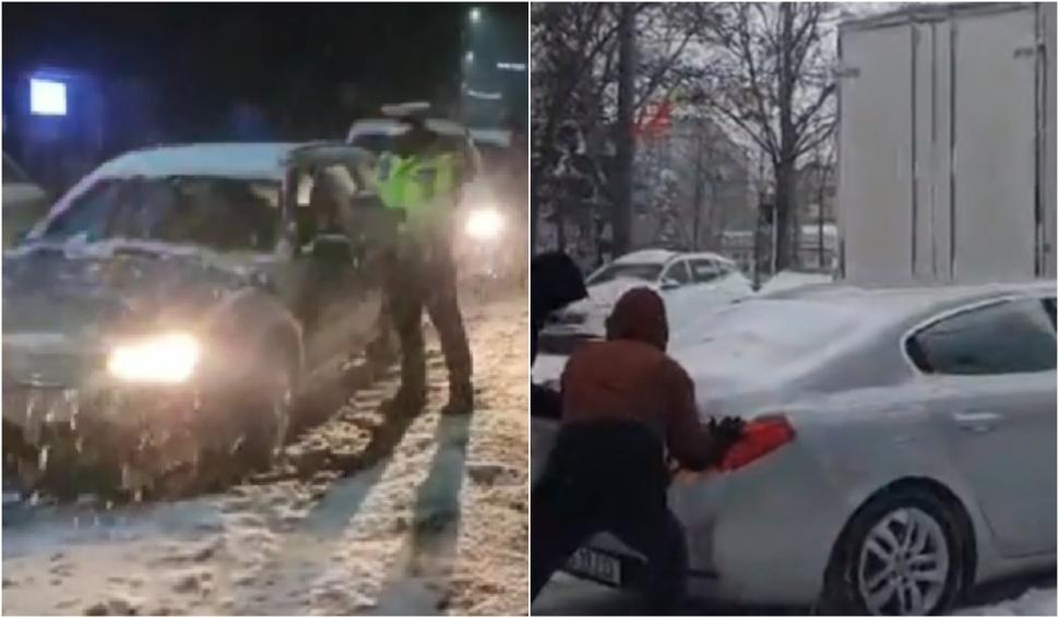 Ciclonul polar face prăpăd în România! Oameni blocați în zăpadă şi restricţii de circulaţie. Cursuri suspendate în mai multe şcoli 879484